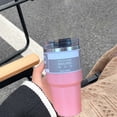 thumbnail image 4 of Glass&Bottle | Large Capacity 30oz Car Mug with 304 Stainless Steel Thermal Insulation and Leak-Proof Design, 4 of 7