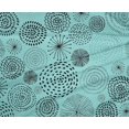 thumbnail image 5 of oneOone Polyester Spandex Arctic Blue Fabric Abstracts Dress Material Fabric Print Fabric By The Yard 56 Inch Wide, 5 of 5