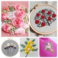 thumbnail image 2 of Amdohai Embroidery Kit for Beginners Cross Stitch Kits Include European Embroidery Special Clothe with Floral, 2 of 8