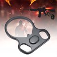 thumbnail image 2 of Trayknick Sling Plate Two-ring Long-time Use Standard Steel Sling Loop for Outdoor Hiking Camping Climbing, 2 of 13