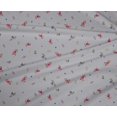 thumbnail image 4 of oneOone Polyester Lycra Fabric Leaves & Flower Floral Print Fabric BTY 56 Inch Wide, 4 of 4