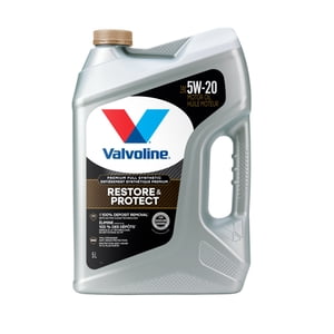 Valvoline Restore & Protect Premium Full Synthetic 5W20 Motor Oil, 5L