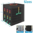 thumbnail image 2 of Clearance! Unit Conditioner Cover For Outside Units Windproof And Snowproof Design AC Cover Ac Unit Covers Outdoor Black Fits To 36 X 36 X 39 Inch Online Shopping Today Deal #64, 2 of 2