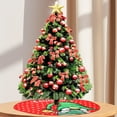 thumbnail image 5 of Pisexur Christmas Tree Skirt ,Many patterns 35.16"Christmas Tree Upholstered Bottom Cover, Suitable For Christmas Tree Decorations, Christmas Family Gathering Christmas Decorations Christmas Gifts, 5 of 5
