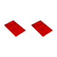 thumbnail image 4 of Youkk Polyester Chenille Bath Mat - Strong Water Absorption Exquisite Crafted Soft Texture No Shedding Red 40cm*60cm 2Set, 4 of 6