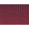 thumbnail image 1 of Ahgly Company Machine Washable Indoor Rectangle Transitional Bright Maroon Red Area Rugs, 8' x 12', 1 of 7