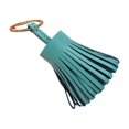 thumbnail image 2 of Keychain Decorative Keyring Leather Pendant Tassel Handmade Handicraft Key Chain Hanging Decoration Holder Purse Wallet Orange, 2 of 6