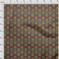 thumbnail image 3 of oneOone Coton Flex Tissu Feuilles & Imprimé Floral 1 Yard 40 Inch Wide, 3 of 4