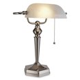 thumbnail image 4 of Alera LMP538BN Brushed Nickel & White Bankers Lamp, 4 of 4