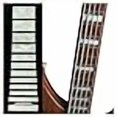 thumbnail image 2 of Jockomo Bloc Basse Jazz (Perle Blanche) 5 Cordes Base Autocollant Inlay, 2 of 4
