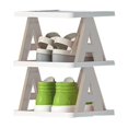 thumbnail image 4 of Birdeem Multi-Layer Letter Shoe Rack, Small Shoe Cabinet for Household Doorstep Balcony, and Economical Folding Shoe Rack for Student Dormitories, 4 of 5