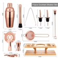 thumbnail image 2 of Abbracc Ensemble de Fabrication de Shaker de Bar 11 Pcs Outil de Bar KTV Support en Bois DIY, 2 of 8