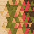 thumbnail image 1 of Ahgly Tapis d'Intérieur Lavable en Machine Carré Transitionnel Acajou Brun, 4 Pieds Carré, 1 of 7