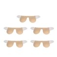 thumbnail image 2 of Adhésif 5pcs, U Forme Tasse Bustier Dos Nu Couvre pour les Femmes Réutilisables Pasties, 2 of 8