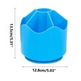 thumbnail image 2 of TopLLC Pencil Case On Rotating Table - 6 Compartment Pencil Case For School Office, Cosmetic Storage, 2 of 3