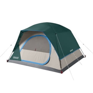 Coleman 4-Person Tente de camping Skydôme, Evergreen