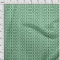 thumbnail image 4 of oneOone Silk Tabby Green Fabric Asian Block Sewing Material Print Fabric by The Yard 42 Inche Wide-9615, 4 of 4