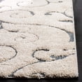 thumbnail image 2 of SAFAVIEH Florida Douglas Tapis Vignes Florales Shag, 2 of 4