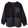thumbnail image 2 of LSLJS Women Warm Pocket Coat Long Jacket Winter Sleeve Down Parkas, 2 of 5