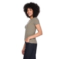 thumbnail image 4 of George Women's Rib Crew-Neck T-Shirt, 4 of 6