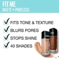 thumbnail image 2 of Maybelline New York Fit Me Mat + Sans Pores Fond de Teint, 2 of 6