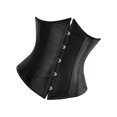 thumbnail image 4 of facefd Corset Amincissant à Lacets pour Femmes sous-Poitrine Gainant L Noir, 4 of 8