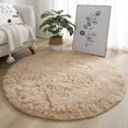 thumbnail image 1 of UHUSE Anti-Slip Fluffy Rugs Large Shaggy Rug Super Soft Mat Living Room Bedroom Carpet, 1 of 6