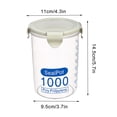 thumbnail image 3 of Meitianfacai Cereal Containers Food Container, Storage Containers Airtight Cans Plastic Storage Boxes Stackable Storage Boxes Kitchen Refrigerator Storage Tanks, 3 of 3