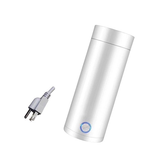 Electric Kettle Vacuum Insulated Coffee Small us Adapter White