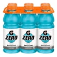 thumbnail image 1 of Gatorade Zero Glacier Freeze Electolyte Beverage 591 mL Bottles, pack of 6, 1 of 7