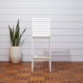 thumbnail image 3 of Vifah Outdoor Patio Acacia Wood Bar Chair, 3 of 5