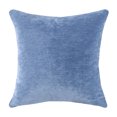 thumbnail image 1 of Chenille Square Pillow Cover Sofa Cushion Light Luxury Style Bedside Backrest Without Core Pillow, 1 of 8