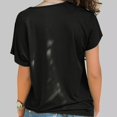 thumbnail image 3 of Fridja T-Shirt Décontracté à Manches Courtes Irrégulières pour Femmes, 3 of 6