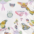 thumbnail image 3 of Mainstays Kids 220TC Cotton Butterfly Queen, 4 Piece Sheet Set, 3 of 8
