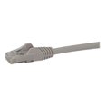 thumbnail image 3 of StarTech.com 4ft CAT6 Ethernet Cable, 10 Gigabit Snagless RJ45 650MHz 100W PoE Patch Cord, CAT 6 10GbE UTP Network Cable w/Strain Relief, Gray, Fluke Tested/Wiring is UL Certified/TIA - Category 6 - 24AWG (N6PATCH4GR) - Patch cable - RJ-45 (M) to RJ-45 (M) - 4 ft - UTP - CAT 6 - molded, snagless - gray, 3 of 3