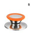 thumbnail image 3 of Universal Stainless Steel Anti-scald Pot Cover Knob Household Kitchen Antislip Pan Lid Handle Grip Cookware Kitchenware Orange Small, 3 of 9