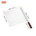 thumbnail image 2 of Unique Bargains Football Linesman Referee Flag Stainless Steel Pole Sponge Grip, White 4 Pack, 2 of 5