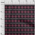 thumbnail image 1 of oneOone Polyester Lycra Fabric Floral & Chevron Block Print Sewing Fabric BTY 56 Inch Wide, 1 of 1