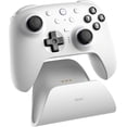 thumbnail image 1 of 8BitDo Ultimate 2 Bluetooth Controller for Switch/Switch 2 & Windows PC with TMR Joysticks, Switchable Hall Effect/Tactile Triggers, Vibration and Motion Control (White), 1 of 5