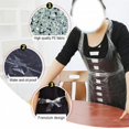 thumbnail image 2 of DEBGFS 100pcs/set Disposable Apron Transparent Waterproof Dishwasher Apron Easy Use for Restaurant Kitchen Cooking Cleaning Thick Plastic Aprons,milky, 2 of 11