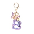 thumbnail image 1 of UsTZtai Fashion 26-Letter Key Chain Pendant, Butterfly Tassel Keychain with Letter, Multi-functional Key Ring, 1 of 5