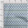 thumbnail image 1 of oneOone Viscose Jersey Fabric Chevron Ikat Fabric Prints By Yard 60 Inch Wide, 1 of 5