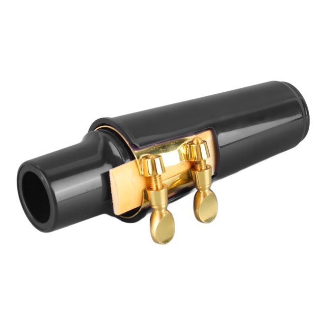 Kit Saxophone Alto Durable avec Couvercle, Ligature et Roseau - Portable et Conçu pour la Performance