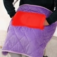 thumbnail image 2 of Agiferg 5v Low-voltage Heating Blanket Usb Electric Blanket Multi-functional Hand Warmer Knee Blanket Office Lunch Break Heating Blanket Cover Blanket, 2 of 9