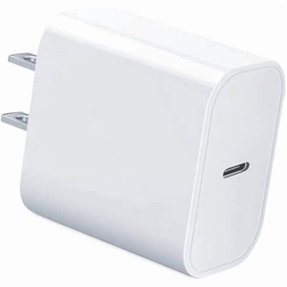 USB-C Charger Block 20w Compatible with Apple Watch Block, iWatch Series Ultra/10/9/8/7/6/SE/SE2/5/4/3,iPhone 16/15, Type-C PD Fast Charging USBC Power Adapter,1-Pack White