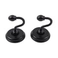 thumbnail image 1 of Curtain Tie Backs 2 Pack Alloy Wall Mounted Holdbacks for Curtains or Coats 6.5 cm x 5 cm x 5 cm Rose Gold Black Gold Finish, 1 of 7