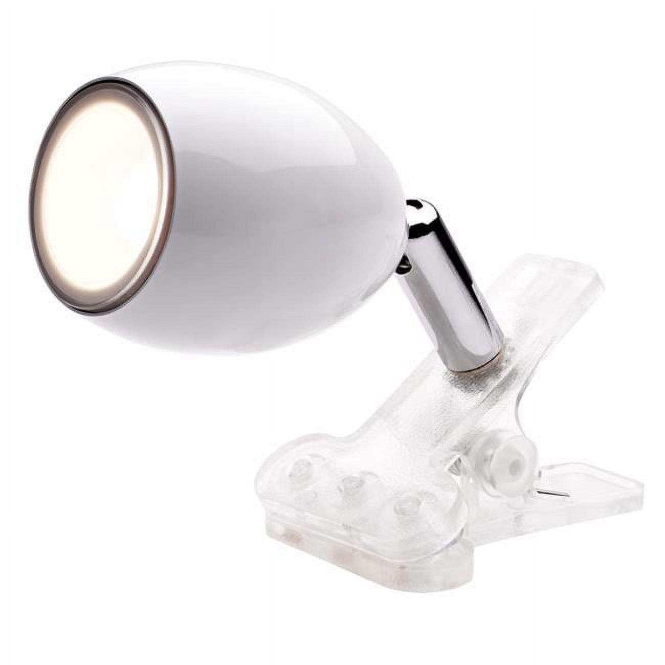 Newhouse 3897089 la Mini Lampe à Pince Joe Blanche de 4 Po
