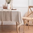 thumbnail image 3 of Wweixi Easy Care Tablecloth For Cafe Tables For Busy Environments Elegant Wedding Decor grey,1 135*220cm, 3 of 6