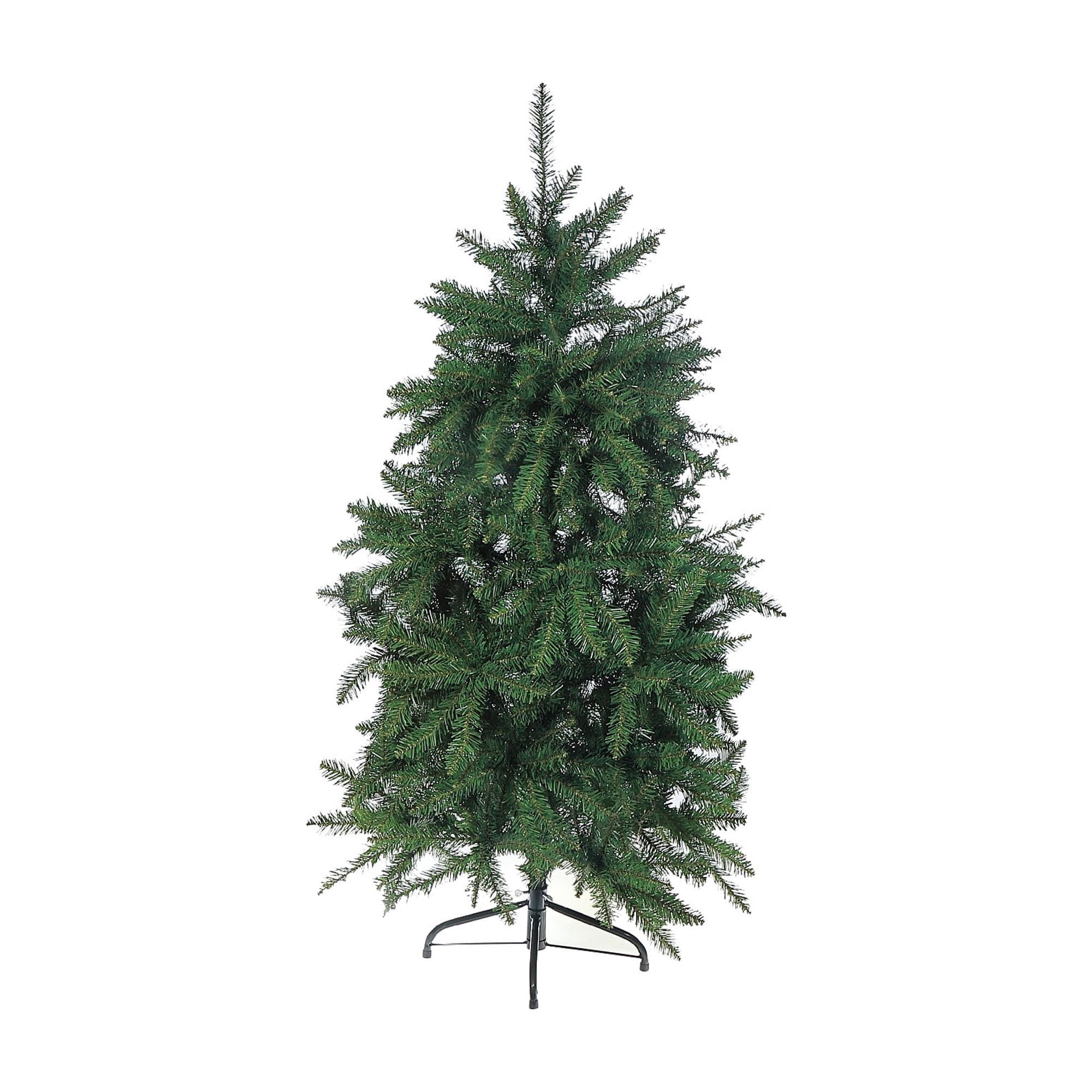 7 Green Spruce Xmas Tree Pvc 1150 Normal Tips W/Metal Stand