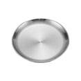 thumbnail image 2 of Assiette en Acier Inoxydable 10 Po Ronde Épaissie Disque de Barbecue Gâteau Dessert Occidental Assiette de Service, 2 of 2